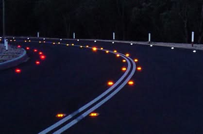 solar road stud application